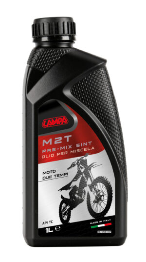 M2T Pre-Mix Sint, olio per miscela moto 2 tempi - 1 L