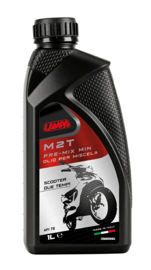 M2T Pre-Mix Min, olio per miscela scooter 2 tempi - 1 L