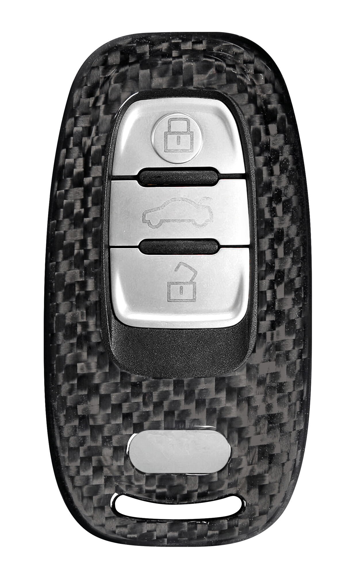 Cover in fibra di carbonio per chiavi auto, conf. singola - compatibile per - Audi - 2 - immagine 4