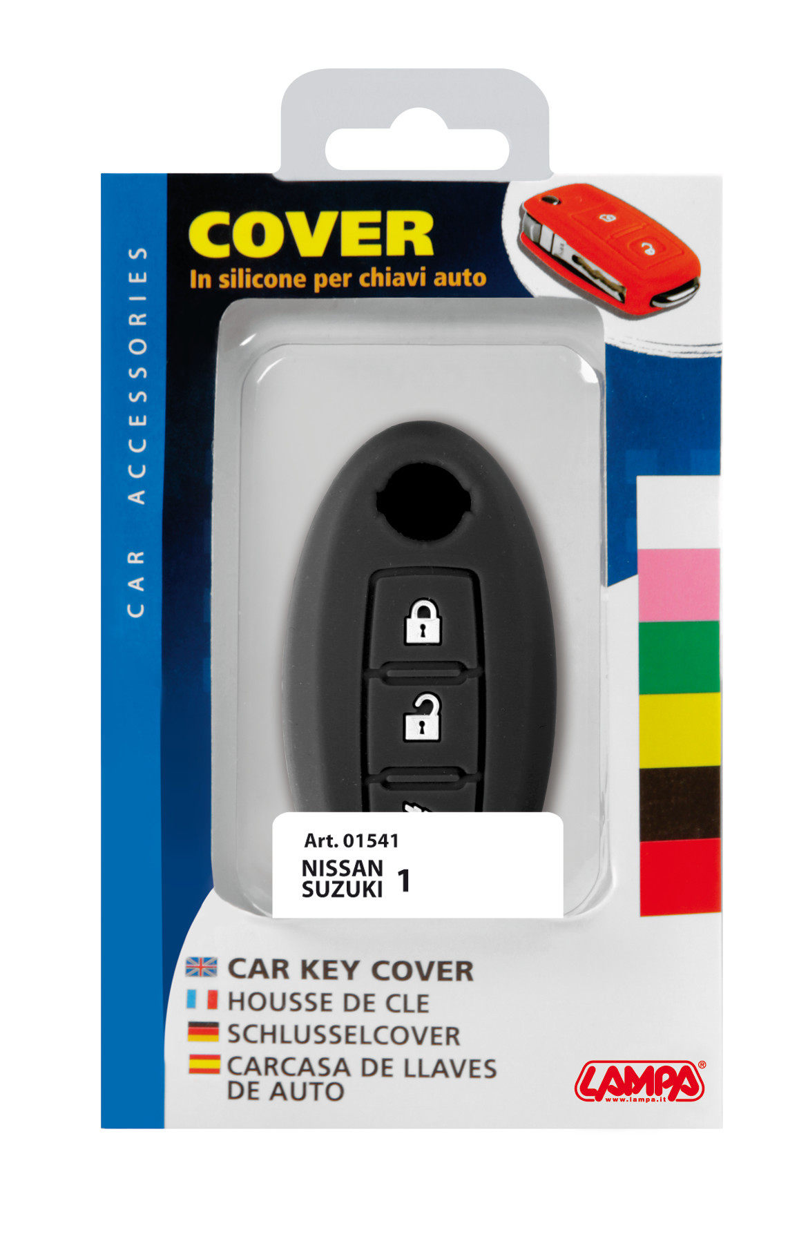 Cover per chiavi auto, conf. singola - compatibile per - Nissan, Suzuki - 1 - immagine 2