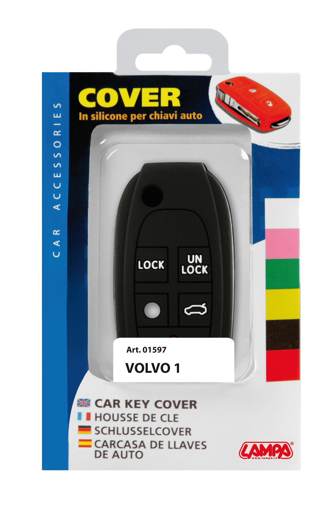 Cover per chiavi auto, conf. singola - compatibile per - Volvo - 1 - immagine 2