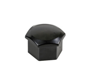 Black Nut Caps, 20 copribulloni in ABS - Ø 17 mm