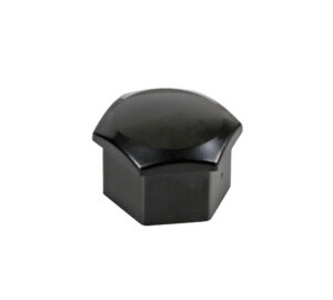 Black Nut Caps, 20 copribulloni in ABS - Ø 19 mm