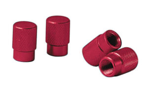 Sport-Cap, set 4 tappi coprivalvola - Rosso