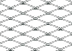 Racing Grill - Rombo medio 6x12 mm - 120x20 cm - Satinato