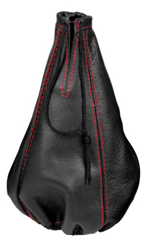 Cuffia leva cambio nera - Rosso