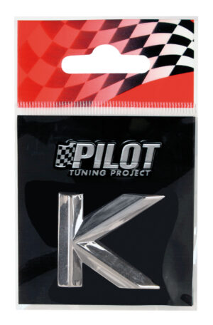 3D Letters Type-2 (26 mm) - K - Confezione da 10 pezzi