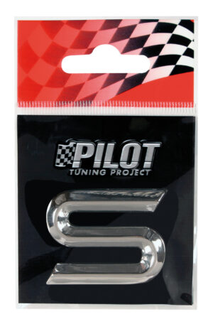 3D Letters Type-2 (26 mm) - S - Confezione da 10 pezzi