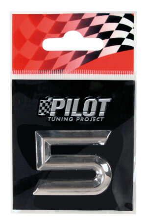 3D Letters Type-2 (26 mm) - 5 - Confezione da 10 pezzi