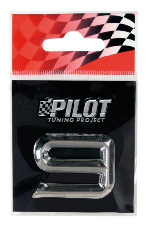 3D Letters Type-2 (26 mm) - 9 - Confezione da 10 pezzi