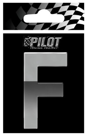 3D Letters Type-4 (70 mm) - F - Confezione da 10 pezzi