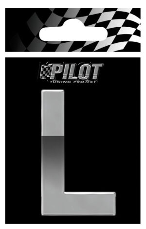 3D Letters Type-4 (70 mm) - L - Confezione da 10 pezzi