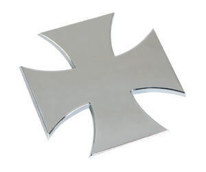 Emblema 3D cromato - Cross