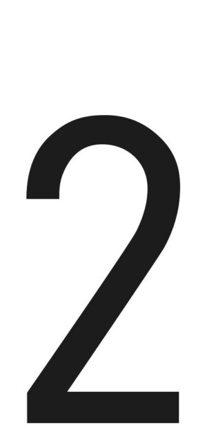 Spell-It, caratteri alfanumerici adesivi 60x30 mm - 2 - Confezione da 10 pezzi