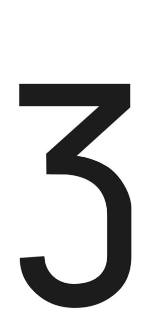 Spell-It, caratteri alfanumerici adesivi 60x30 mm - 3 - Confezione da 10 pezzi