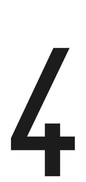 Spell-It, caratteri alfanumerici adesivi 60x30 mm - 4 - Confezione da 10 pezzi