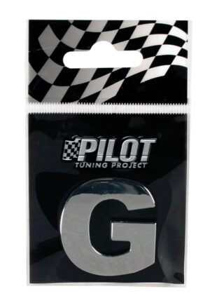 3D Letters Type-3 (28 mm) - G - Confezione da 10 pezzi