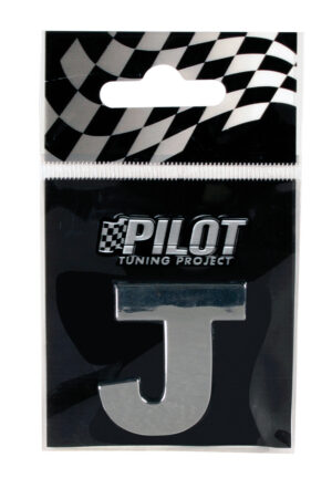 3D Letters Type-3 (28 mm) - J - Confezione da 10 pezzi