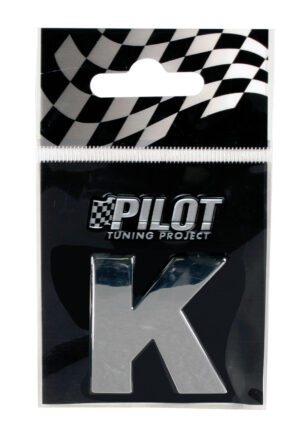 3D Letters Type-3 (28 mm) - K - Confezione da 10 pezzi