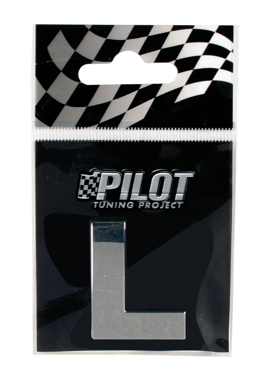 3D Letters Type-3 (28 mm) - L - Confezione da 10 pezzi