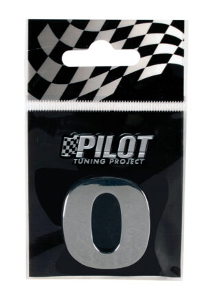 3D Letters Type-3 (28 mm) - O - Confezione da 10 pezzi