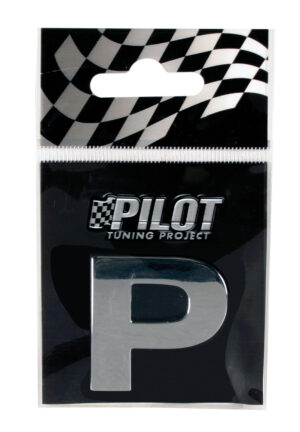 3D Letters Type-3 (28 mm) - P - Confezione da 10 pezzi