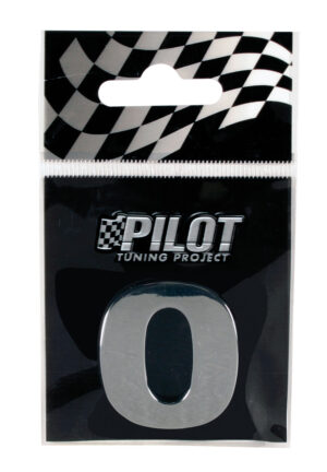 3D Letters Type-3 (28 mm) - 0 - Confezione da 10 pezzi