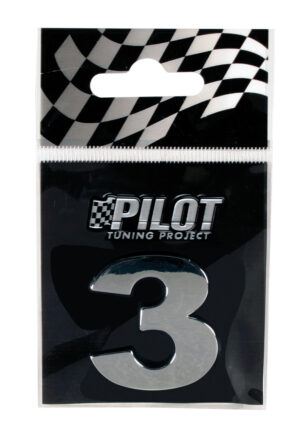 3D Letters Type-3 (28 mm) - 3 - Confezione da 10 pezzi