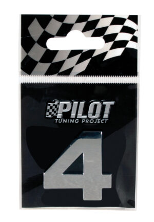 3D Letters Type-3 (28 mm) - 4 - Confezione da 10 pezzi