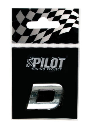 3D Letters Type-1 (18 mm) - D - Confezione da 10 pezzi