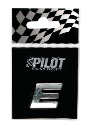 3D Letters Type-1 (18 mm) - E - Confezione da 10 pezzi