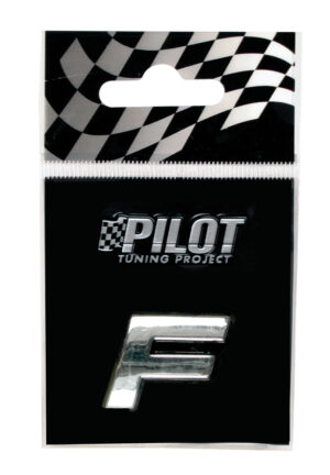 3D Letters Type-1 (18 mm) - F - Confezione da 10 pezzi