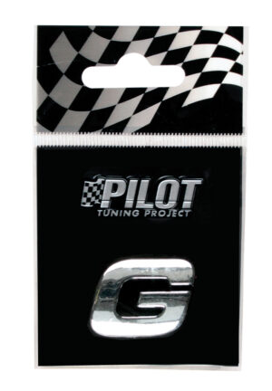 3D Letters Type-1 (18 mm) - G - Confezione da 10 pezzi