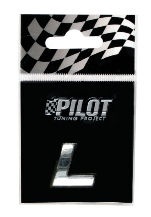 3D Letters Type-1 (18 mm) - L - Confezione da 10 pezzi