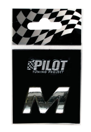 3D Letters Type-1 (18 mm) - M - Confezione da 10 pezzi