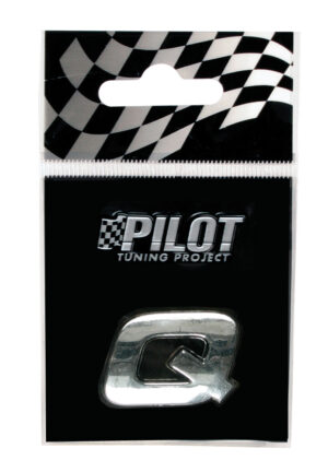 3D Letters Type-1 (18 mm) - Q - Confezione da 10 pezzi