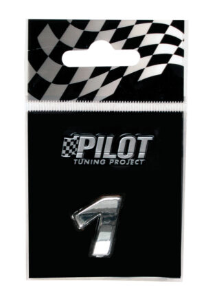 3D Letters Type-1 (18 mm) - 1 - Confezione da 10 pezzi