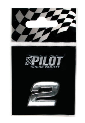 3D Letters Type-1 (18 mm) - 2 - Confezione da 10 pezzi