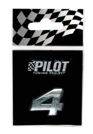 3D Letters Type-1 (18 mm) - 4 - Confezione da 10 pezzi