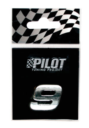 3D Letters Type-1 (18 mm) - 9 - Confezione da 10 pezzi