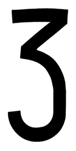 Spell-It, caratteri alfanumerici adesivi 80x35 mm - 3 - Confezione da 10 pezzi