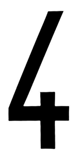 Spell-It, caratteri alfanumerici adesivi 80x35 mm - 4 - Confezione da 10 pezzi