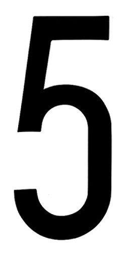 Spell-It, caratteri alfanumerici adesivi 80x35 mm - 5 - Confezione da 10 pezzi