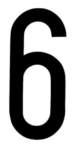 Spell-It, caratteri alfanumerici adesivi 80x35 mm - 6 - Confezione da 10 pezzi