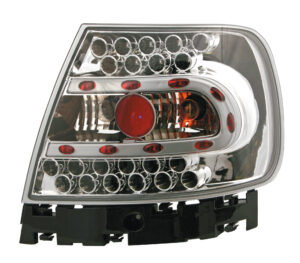 Coppia fanali posteriori LED - compatibile per  Audi A4 (1/95-11/00) - Cromo