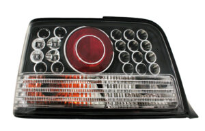 Coppia fanali posteriori LED - compatibile per  Bmw E36 (9/90-3/98) - Nero