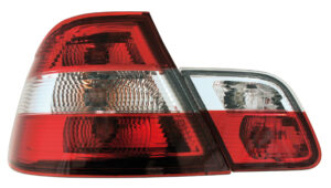 Coppia fanali posteriori - compatibile per  Bmw E46 (1999-2002) - Crystal