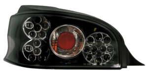 Coppia fanali posteriori LED - compatibile per  Citro&euml;n Saxo (5/96-12/04) - Nero