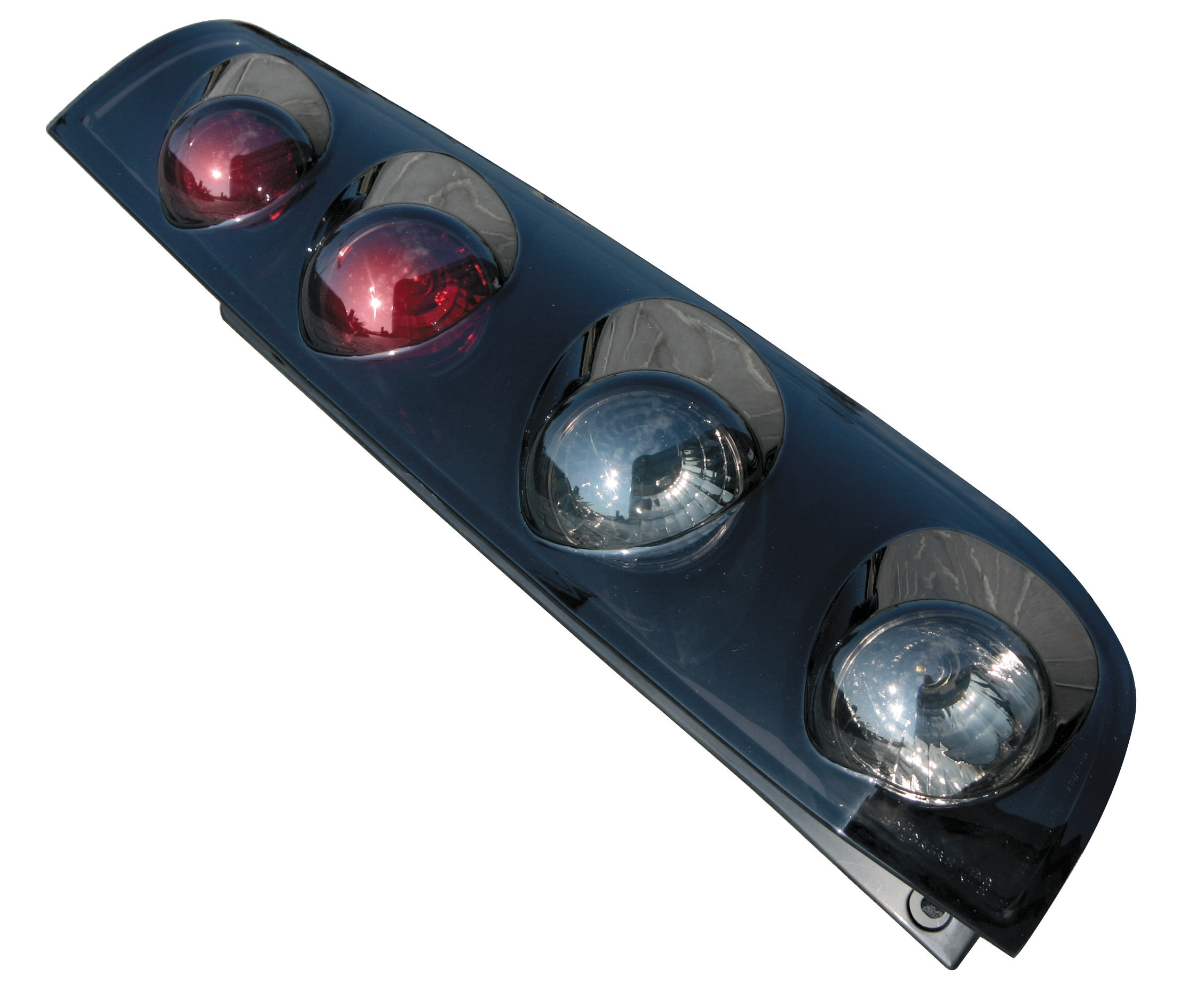 Coppia fanali posteriori - compatibile per Ford Fiesta V (11/01-12/05) - Nero