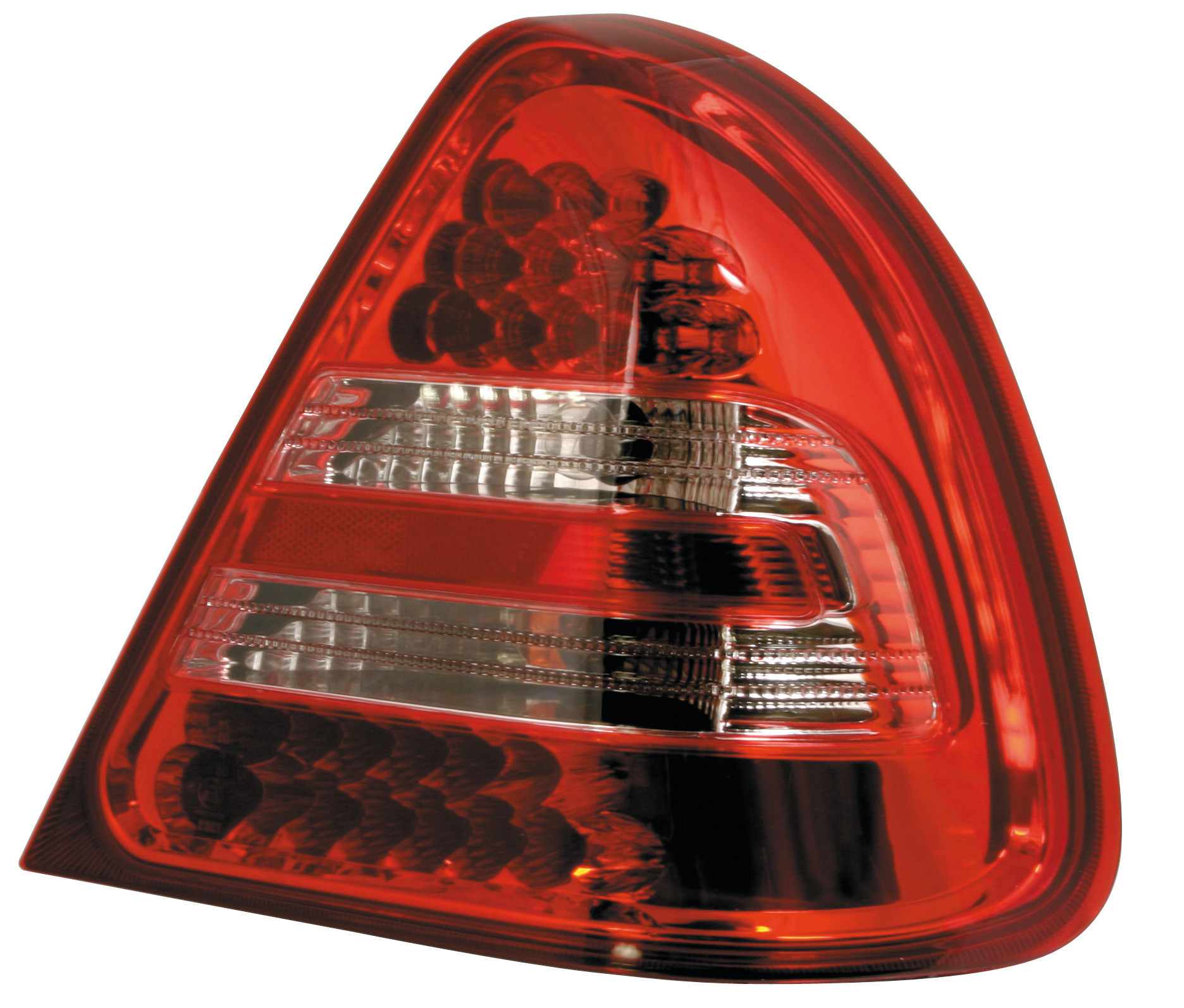 Coppia fanali posteriori LED - compatibile per Mercedes Classe C - W202 (3/93-5/00) - Rosso